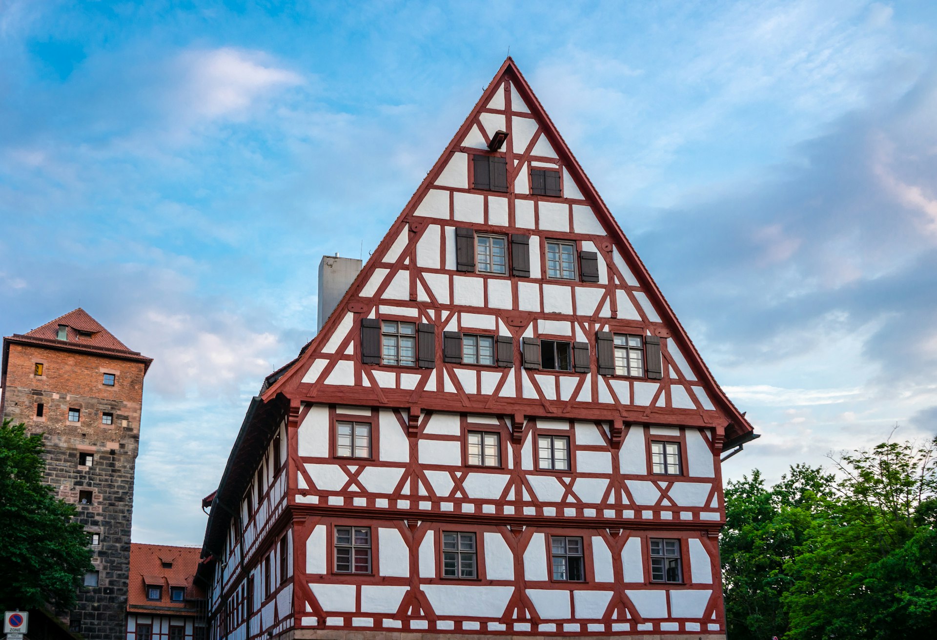 Traditionelles Fachwerkhaus in Hessen